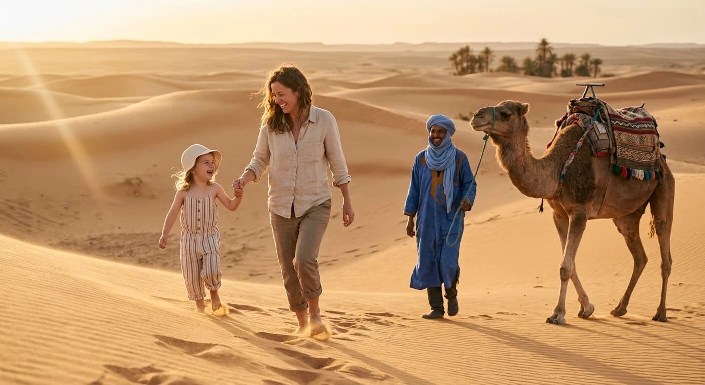 Visiting the Moroccan Sahara with Children: A Family Guide