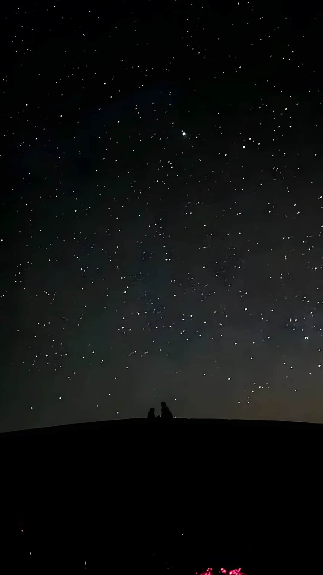 Astronomical observation and deep silence of the Saharan night
